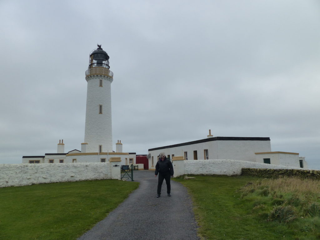 Lekker windje bij de Mull of Galloway